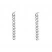 PENDIENTES CHAIN SILVER