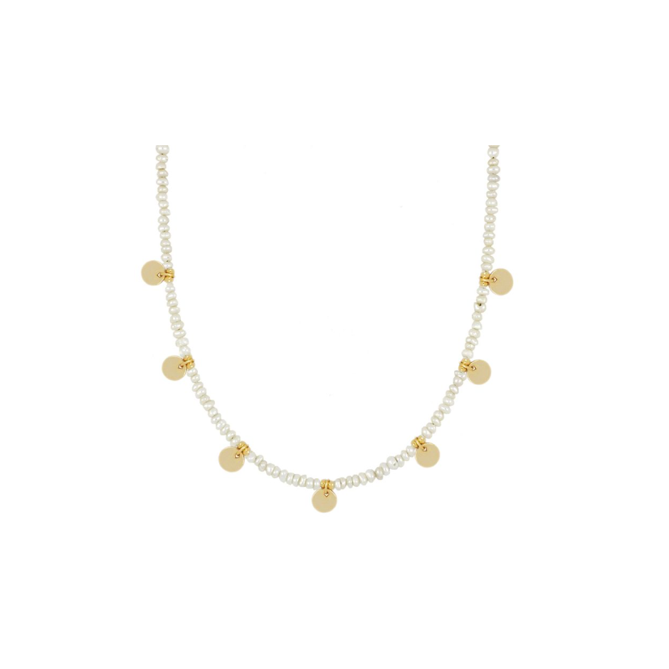 GARGANTILLA PEARLS & COINS