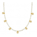 GARGANTILLA PEARLS & COINS (GOLD)