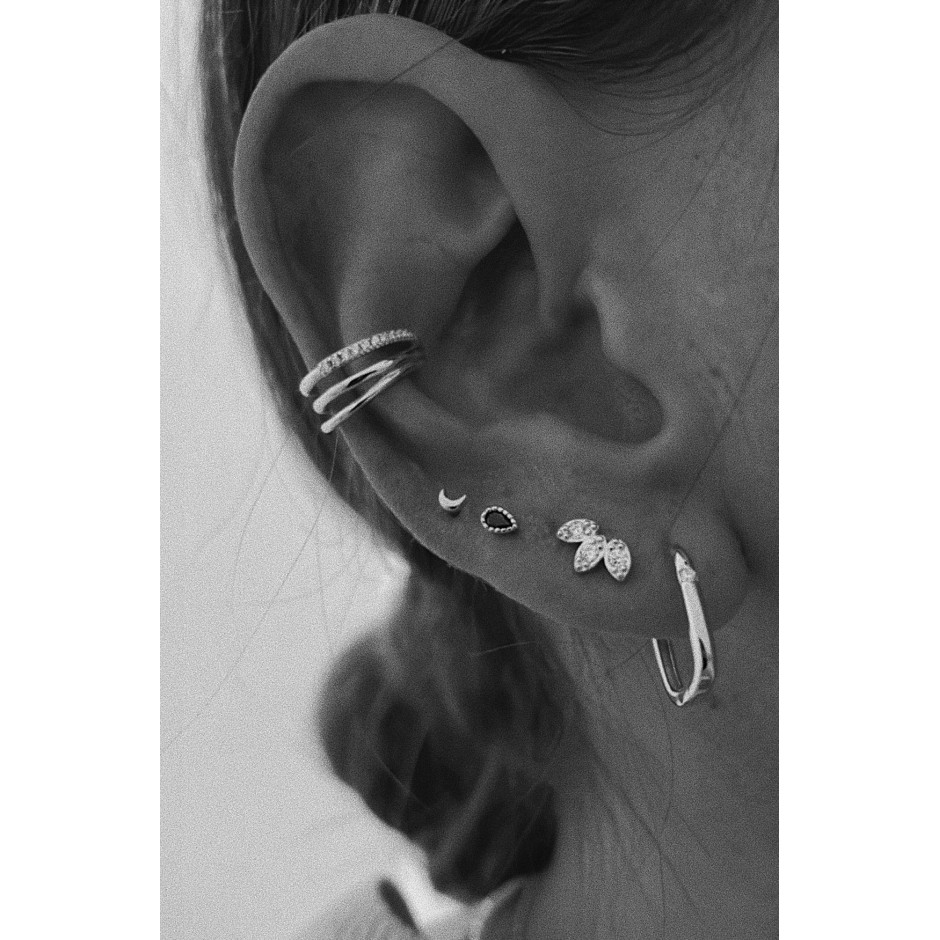 PENDIENTE PIERCING LUNA