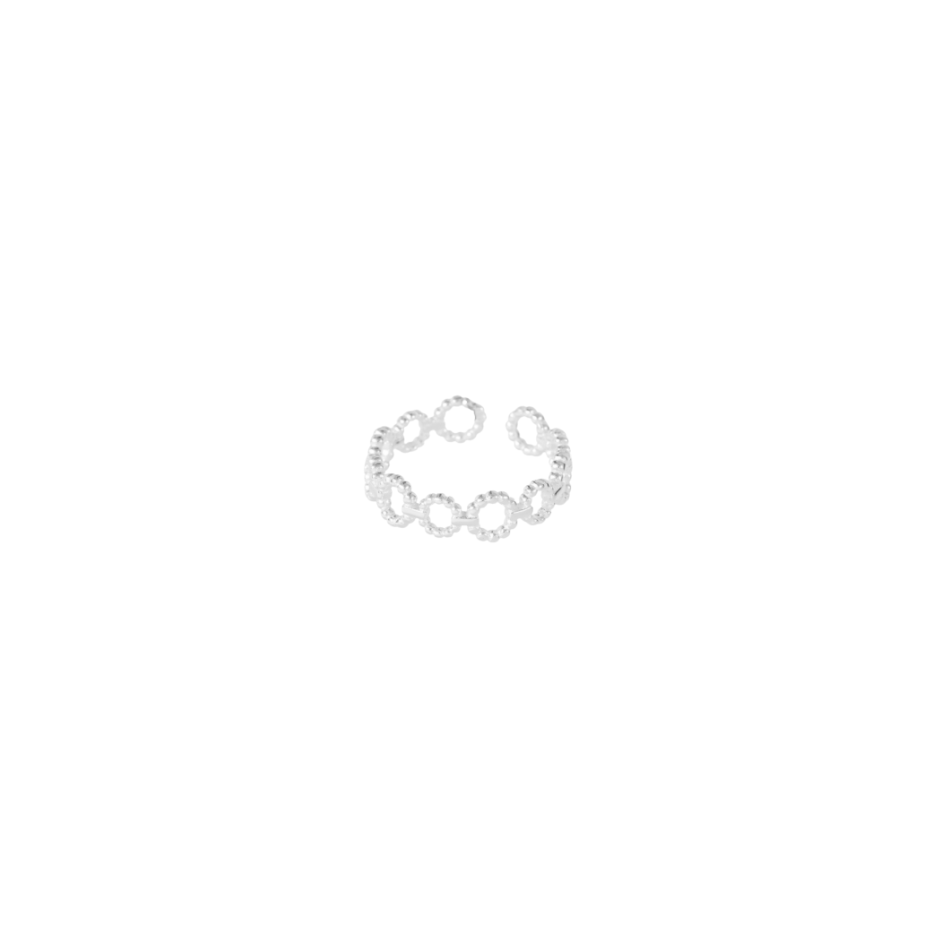 ANILLO CIRCULOS LABRADO