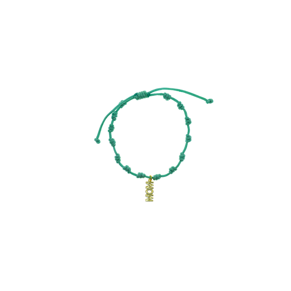 PULSERA MOM (VERDE AGUA)