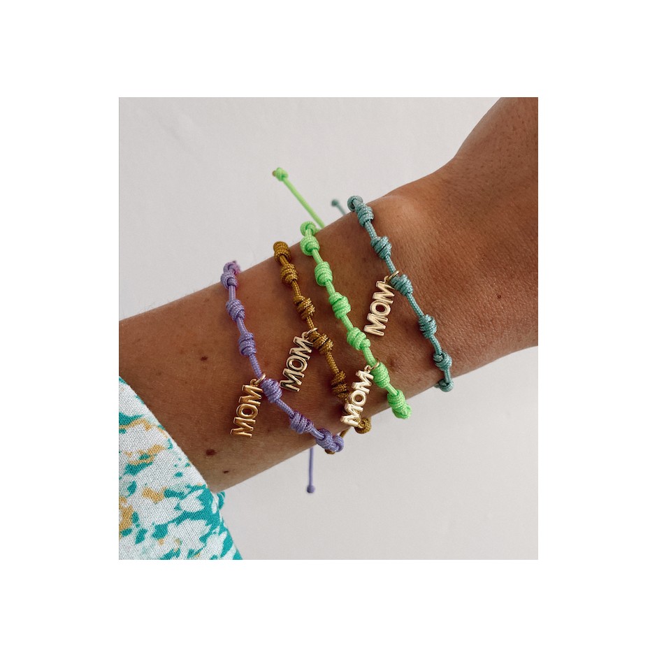 PULSERA MOM (VERDE AGUA)