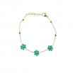 PULSERA MARGARITAS BLUE