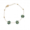 PULSERA MARGARITAS (GREEN)