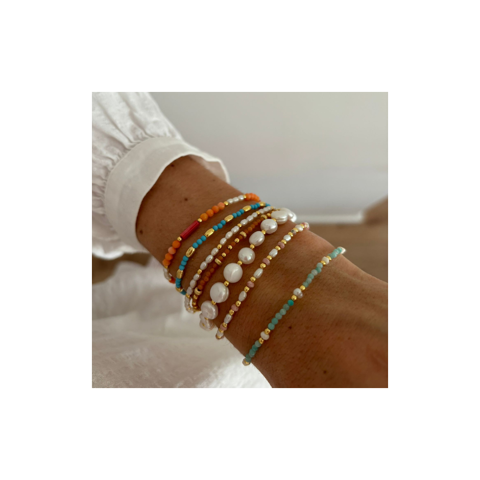 PULSERA PEARLS
